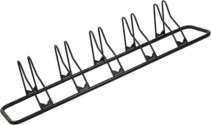 CyclingDeal 5 Bicycle Floor Type Parking Rack Stand - for Mountain MTB and Road Bike Indoor Nook ... | Amazon (US)