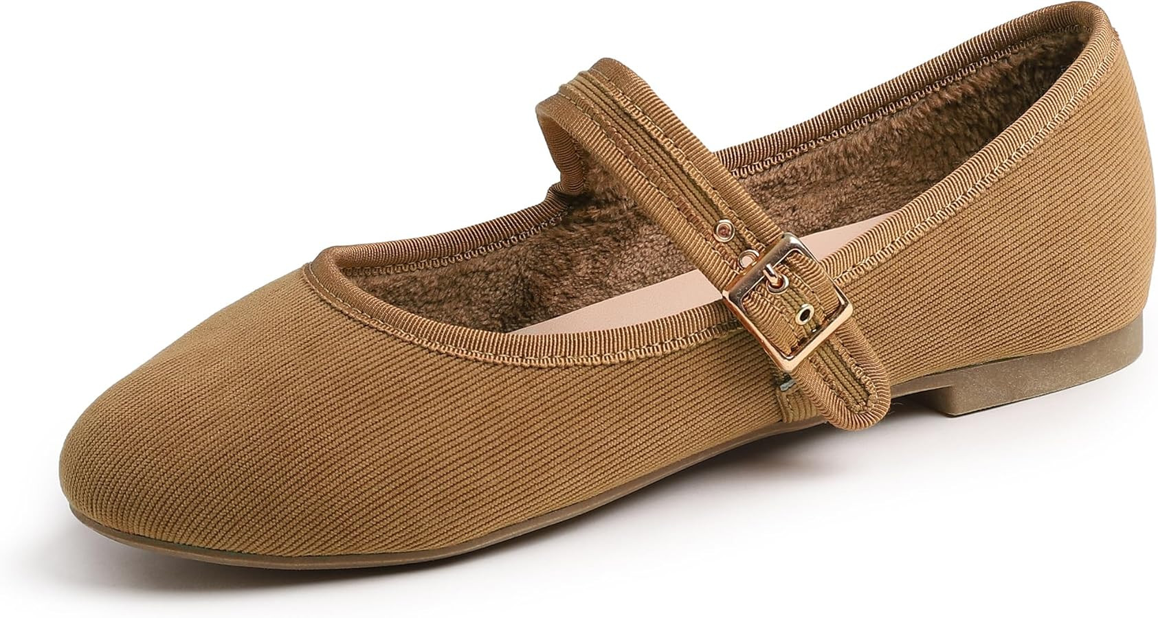 FEVERSOLE Women's Mary Jane Ballet Flats Walking Shoes | Amazon (US)