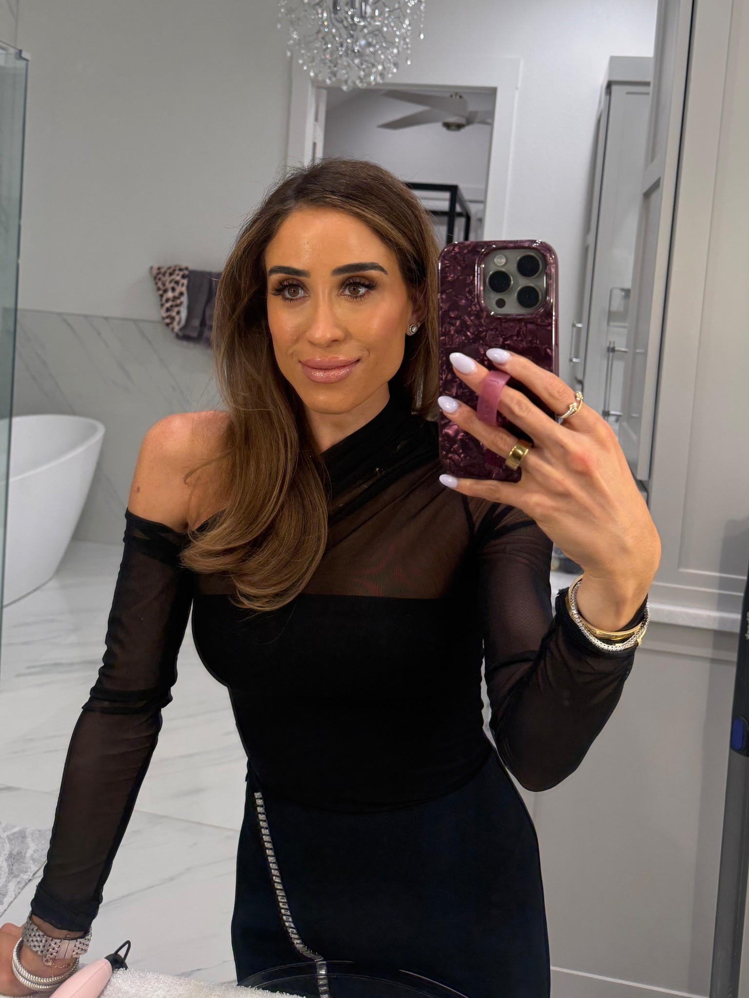 Mesh black bodysuit on major sale and looks so $$ wearing smallest size 

#LTKFindsUnder100 #LTKFindsUnder50