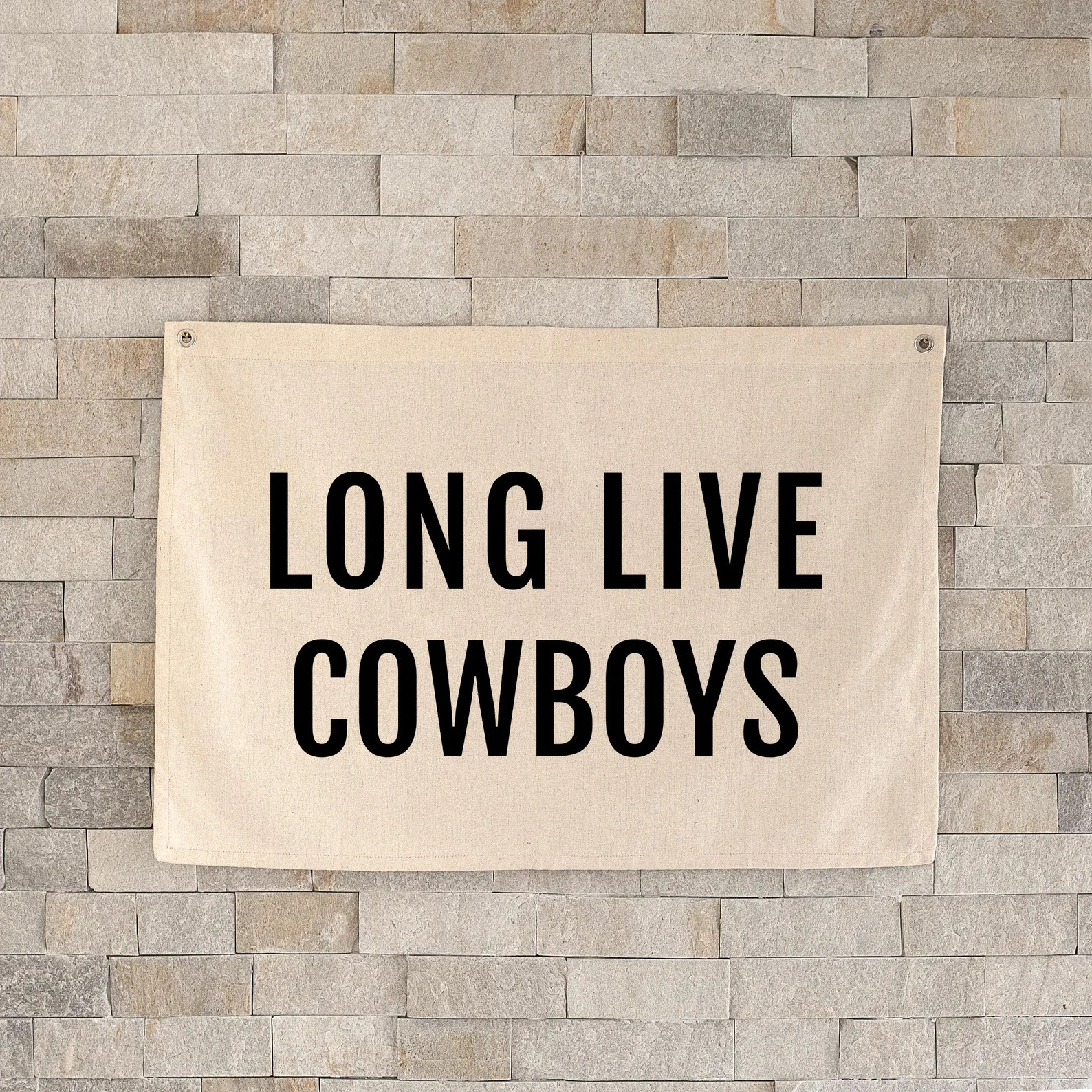 Long Live Cowboy Canvas Flag Banner Baby Boy Room Wall Decor Kids Room Wall Art Decor Boys Bedroo... | Etsy (US)