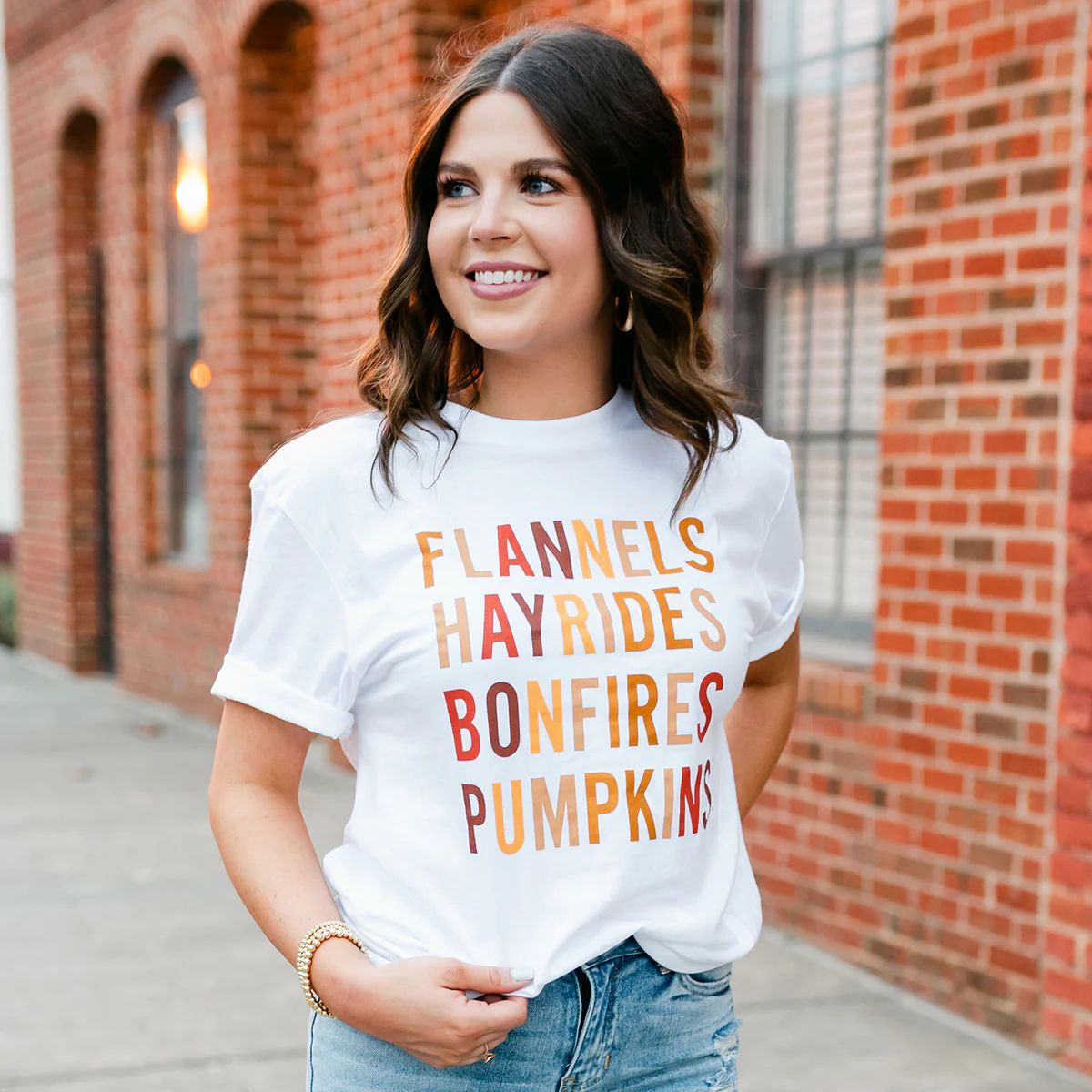Flannels Hayrides Bonfires Pumpkins | Ivy + Cloth