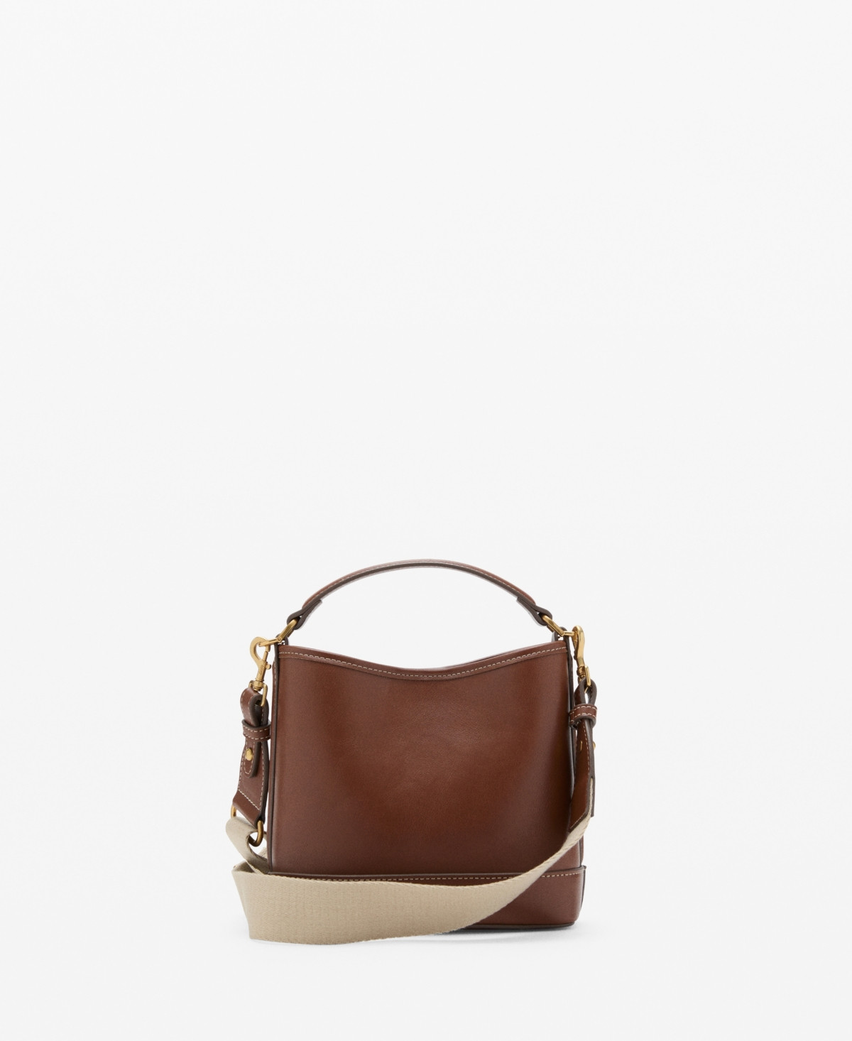 Mango Women's Small Bucket Bag - Leather | Macy's