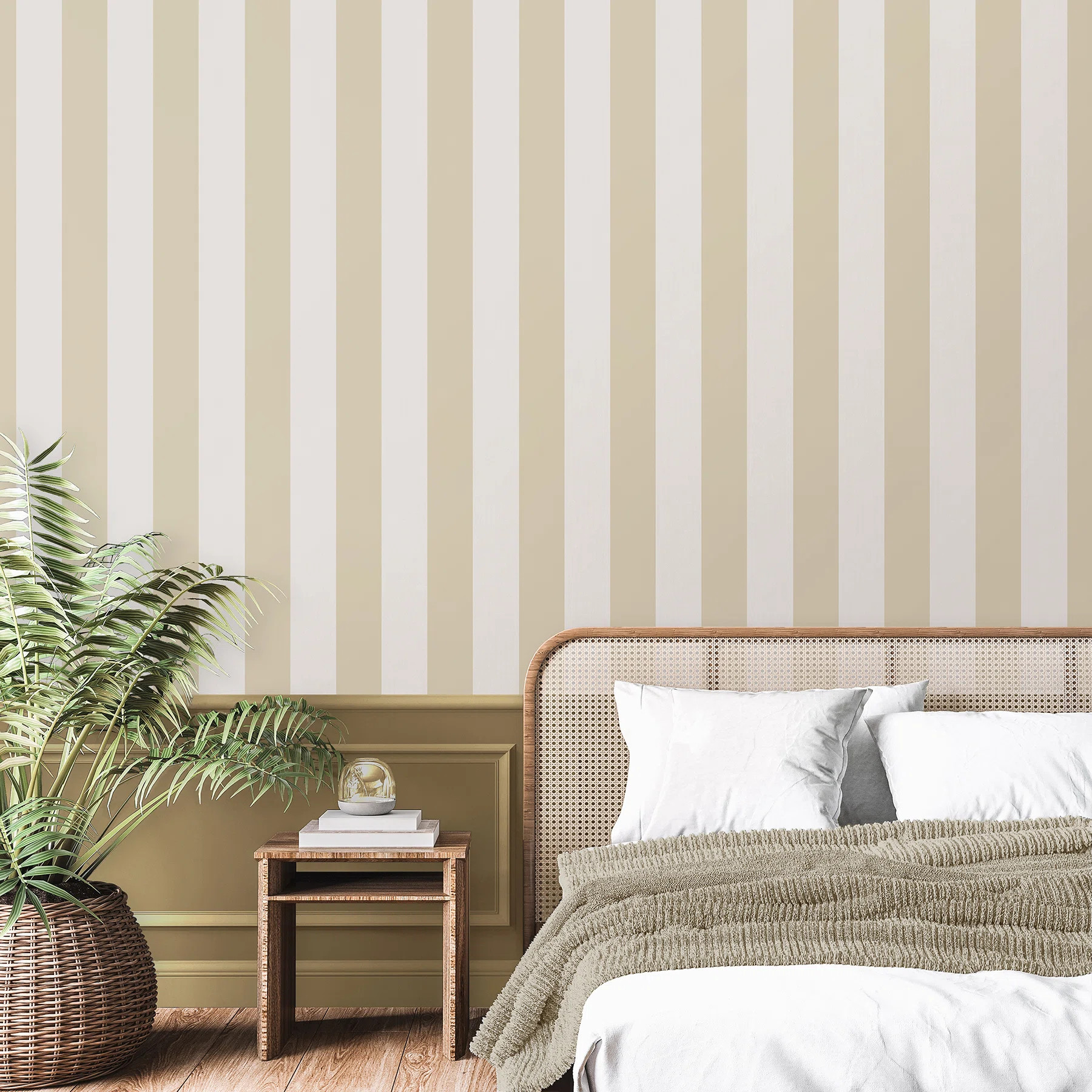 Tavish Stripe Wallpaper | Wayfair North America