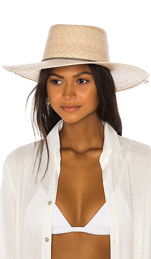 L*SPACE Wayne Hat in Tan. | Revolve Clothing (Global)