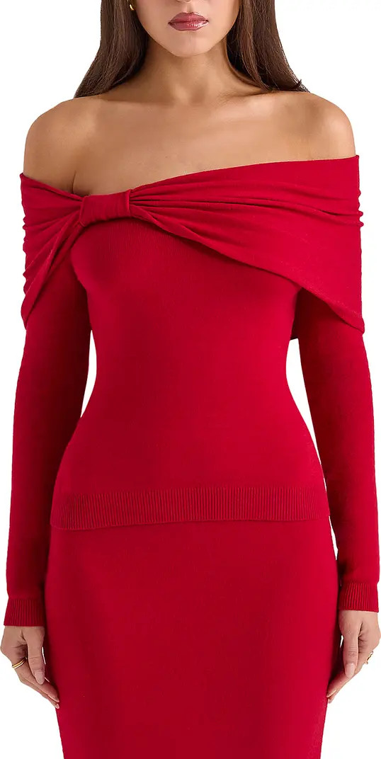 Amaryllis Off the Shoulder Sweater | Nordstrom