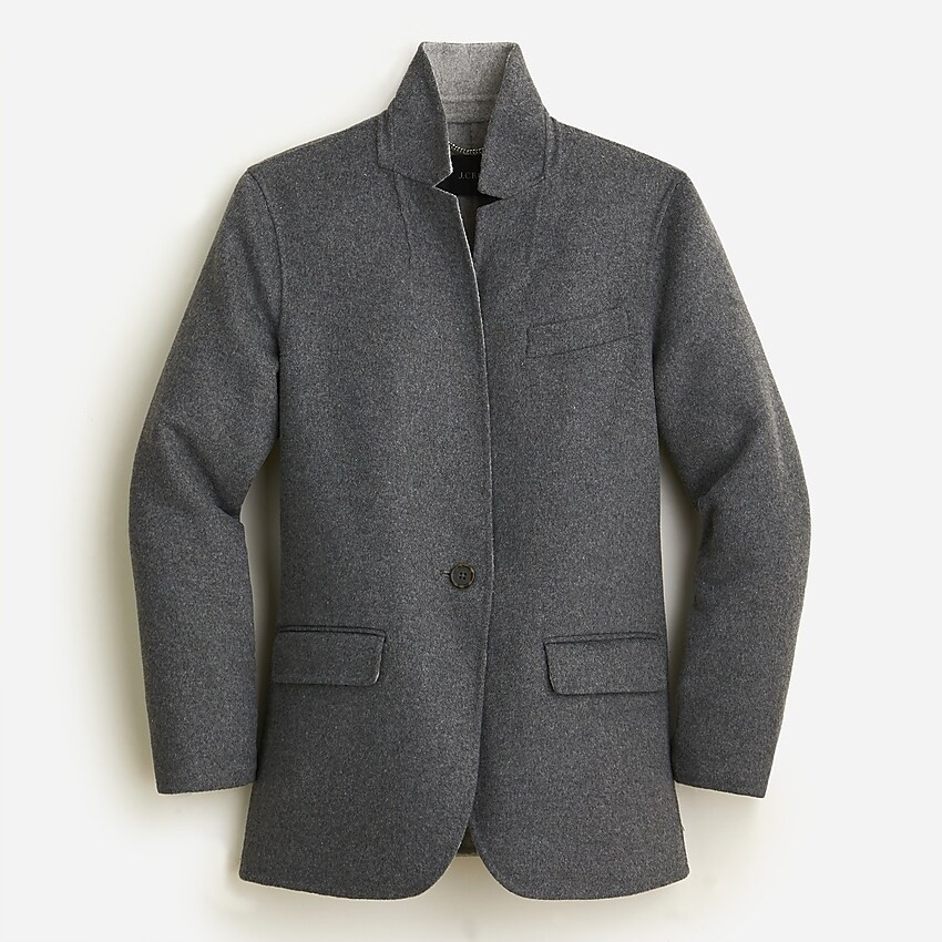 Leighton blazer-jacket in double-faced wool | J. Crew US