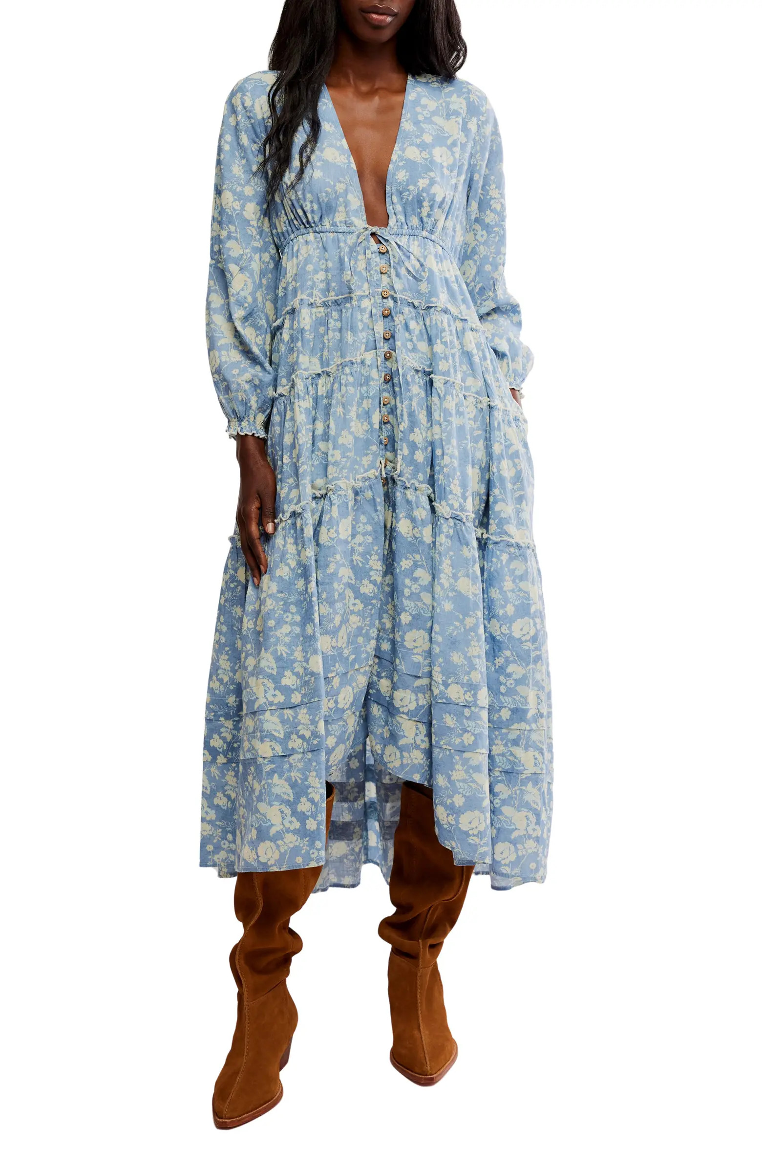 Free People Pappiet Midi Dress | Nordstrom | Nordstrom