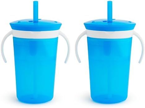 Amazon.com : Munchkin SnackCatch & Sip 2-in-1 Snack Catcher and 2 Piece Spill-Proof Cup, Blue : B... | Amazon (US)