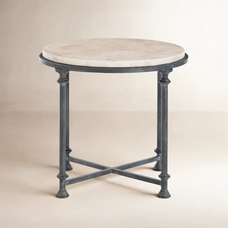 Kelso Stone Top End Table | Wayfair North America