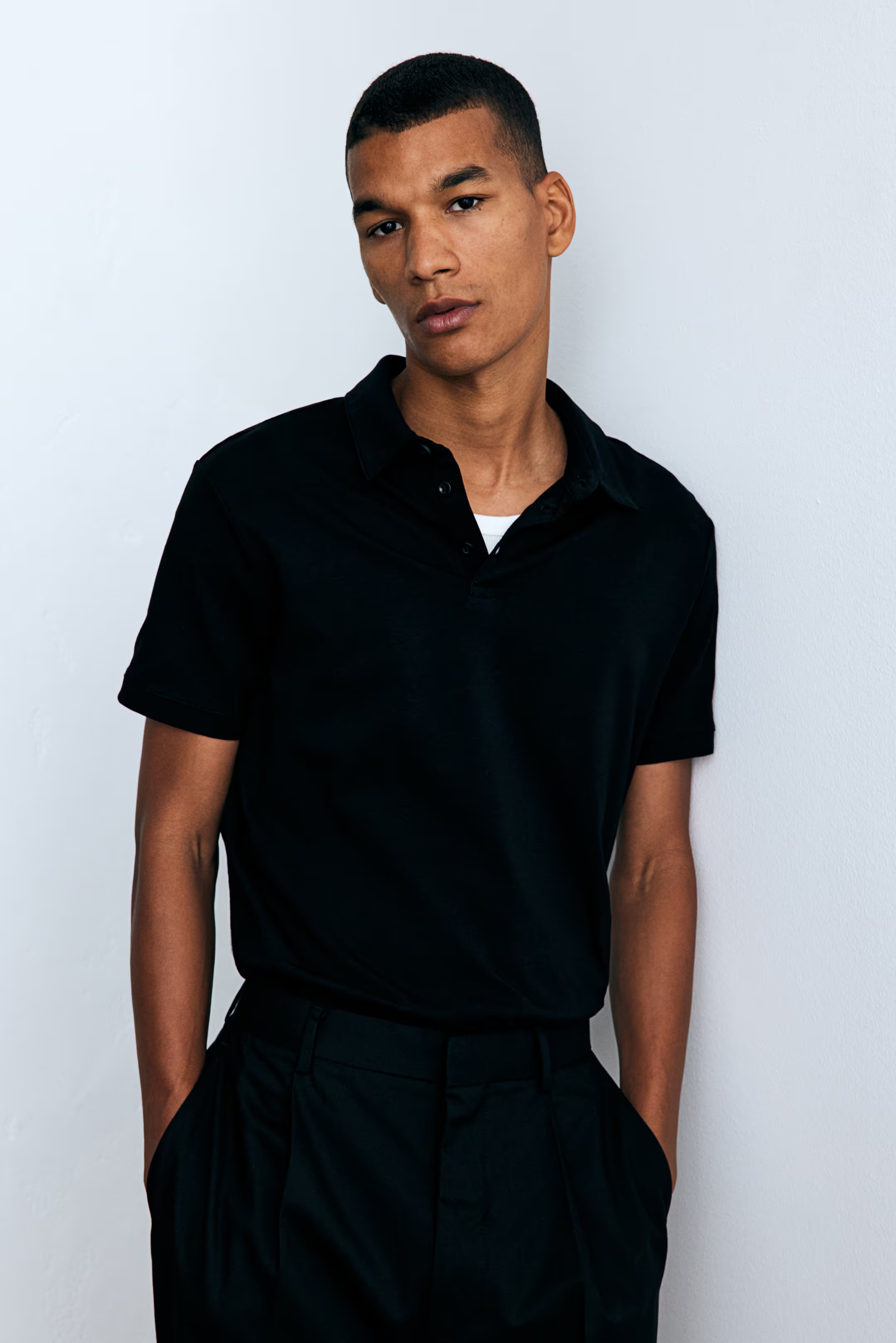 Slim Fit Polo Shirt | H&M (US + CA)