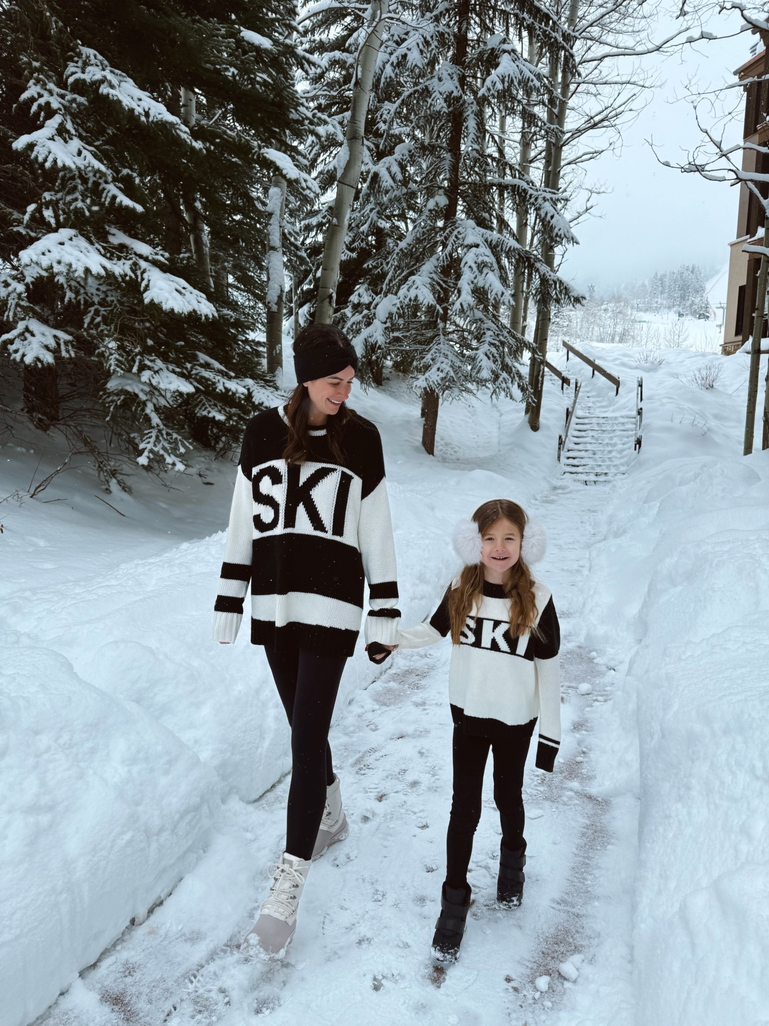 Apres ski!! Our ski sweaters are a fraction of the name brand price and we felt so cute in them! 

#LTKSaleAlert #LTKmomlife #LTKKids
