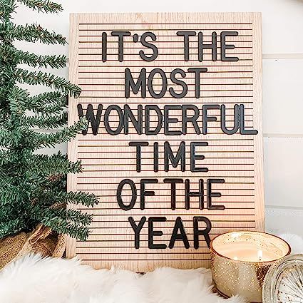 Wood Letter Board | Wooden Message Board | Christmas Gifts for Women | Gift for Mom Gifts | Gifts... | Amazon (US)