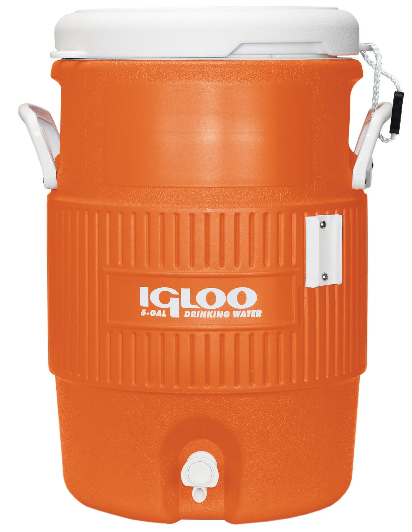 Igloo 5 Gallon Heavy-Duty Polyethylene Beverage Cooler Jug - Orange | Walmart (US)