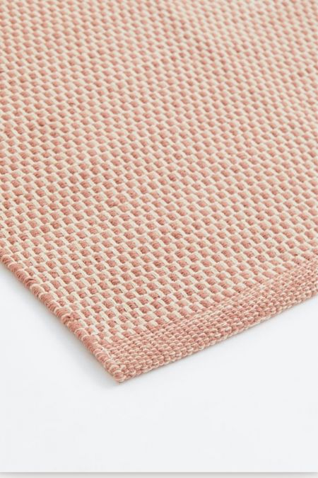 Pink 100% cotton rug, home, office, nursery

#LTKunder100 #LTKhome #LTKFind