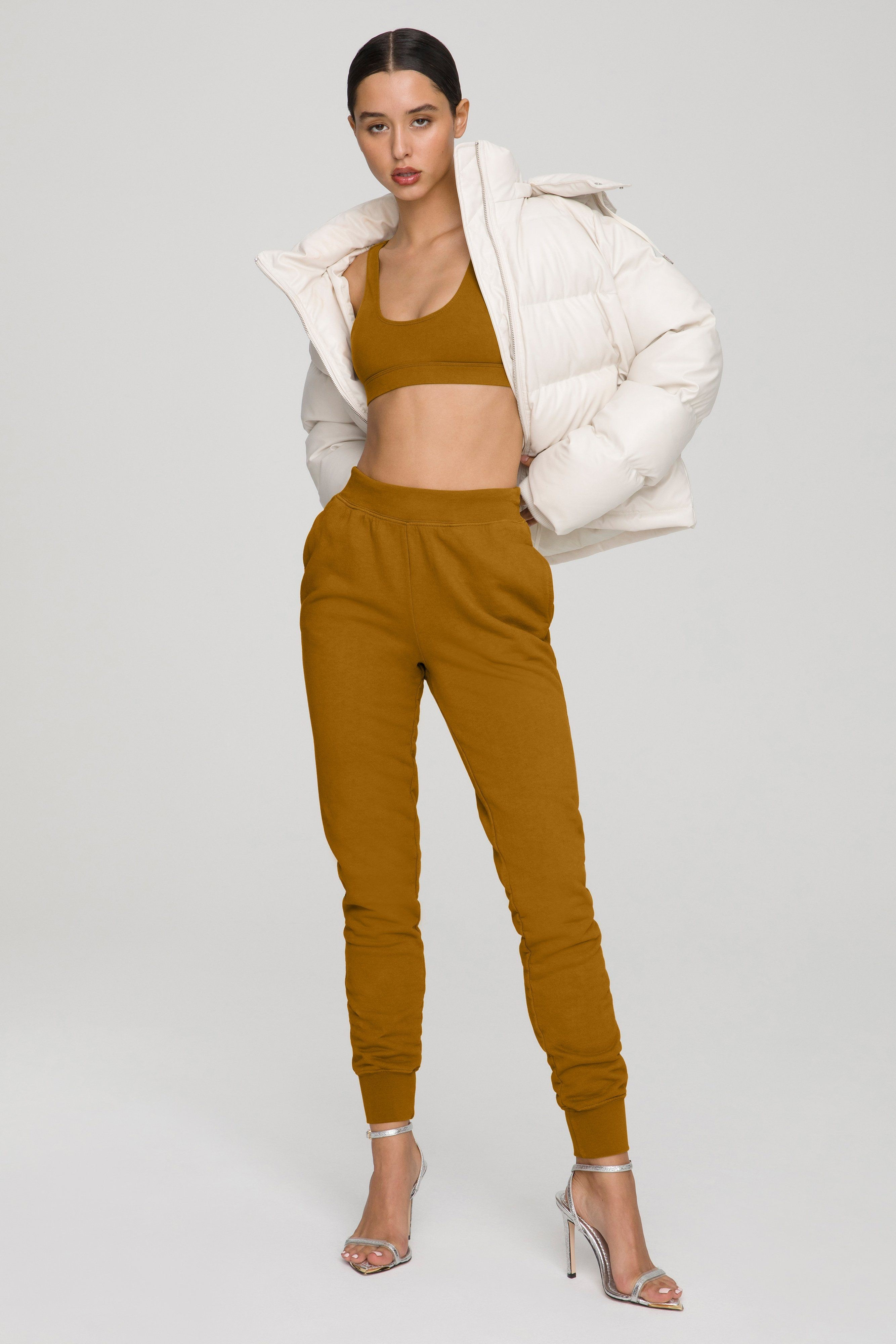 GOOD WAIST JOGGER | BRONZE BROWN001 | Good American