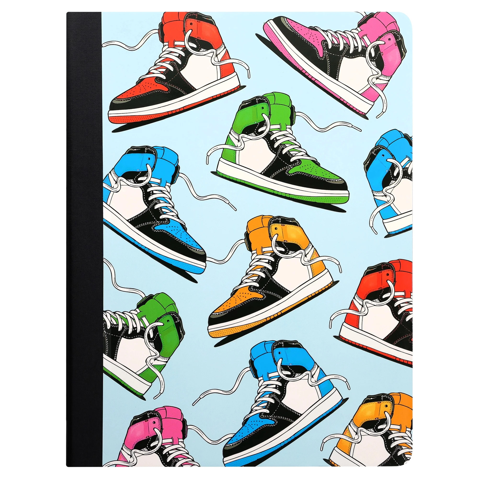 Pen+Gear College Ruled Composition Book, 7.5" x 9.75", Multicolor Sneakers, 80 Sheets | Walmart (US)