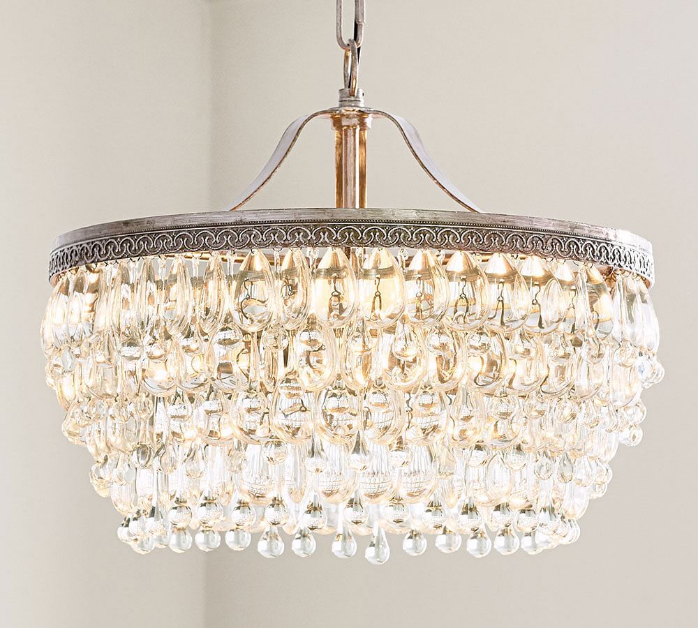 Clarissa Round Chandelier | Pottery Barn (US)