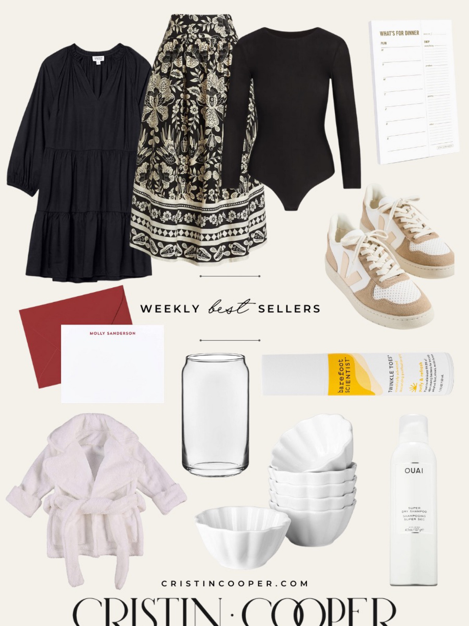 Weekly Best Sellers // Reader Favorites

#style #babyrobe #stationery #kitchenware #haircare

#LTKstyletip #LTKbaby #LTKhome
