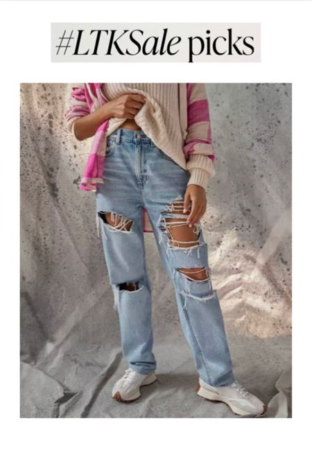 LTK Fall Sale
Best seller
American eagle
High waisted baggy distressed jeans

#LTKsalealert #LTKunder50 #LTKSale