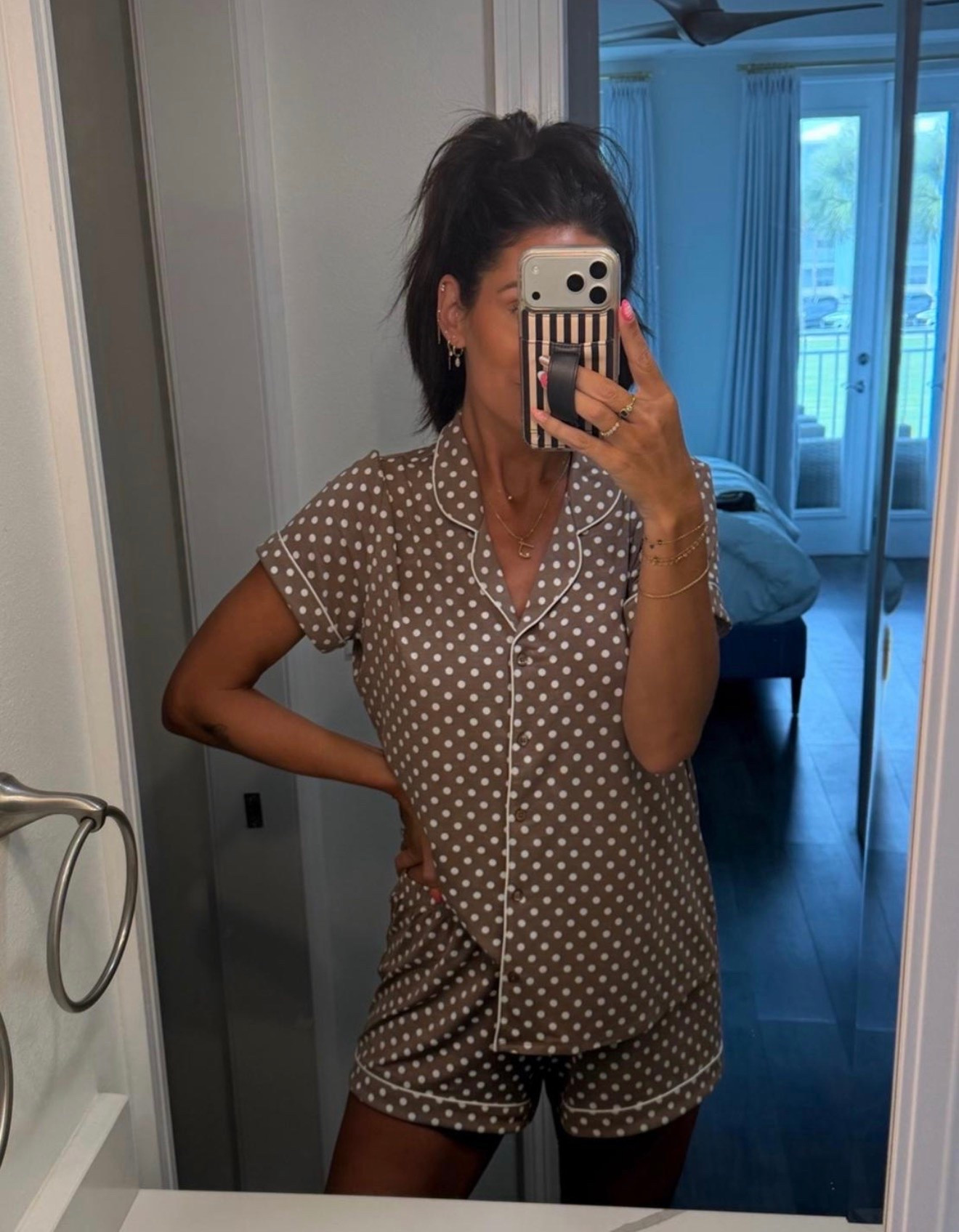 Shorts Pajama Set | Nordstrom Pajamas | Polka Dot Pajamas

#LTKdayinmylife #LTKgrwm #LTKootd