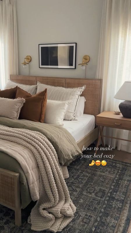IT’S ALL ABOUT THE LAYERS 🙌 

Comment SHOP for a direct link to my bedding!

Fluffy duvet, quilt, chunky knit throw, and lots of pillows make our bed extra cozy. ☺️

I love the earthy tones in our bedroom, and now you can recreate the look with olive bedding, and tan accents! Refresh your bed for the spring!

Follow me @frengpartyof6 for all things neutral home!

#primarybedroom #organicmodern #olivebedding #bedroominspo #targetfinds#bedroomdesign #lightandbright #ltkhome 


#LTKstyletip #LTKhome #LTKfindsunder100
