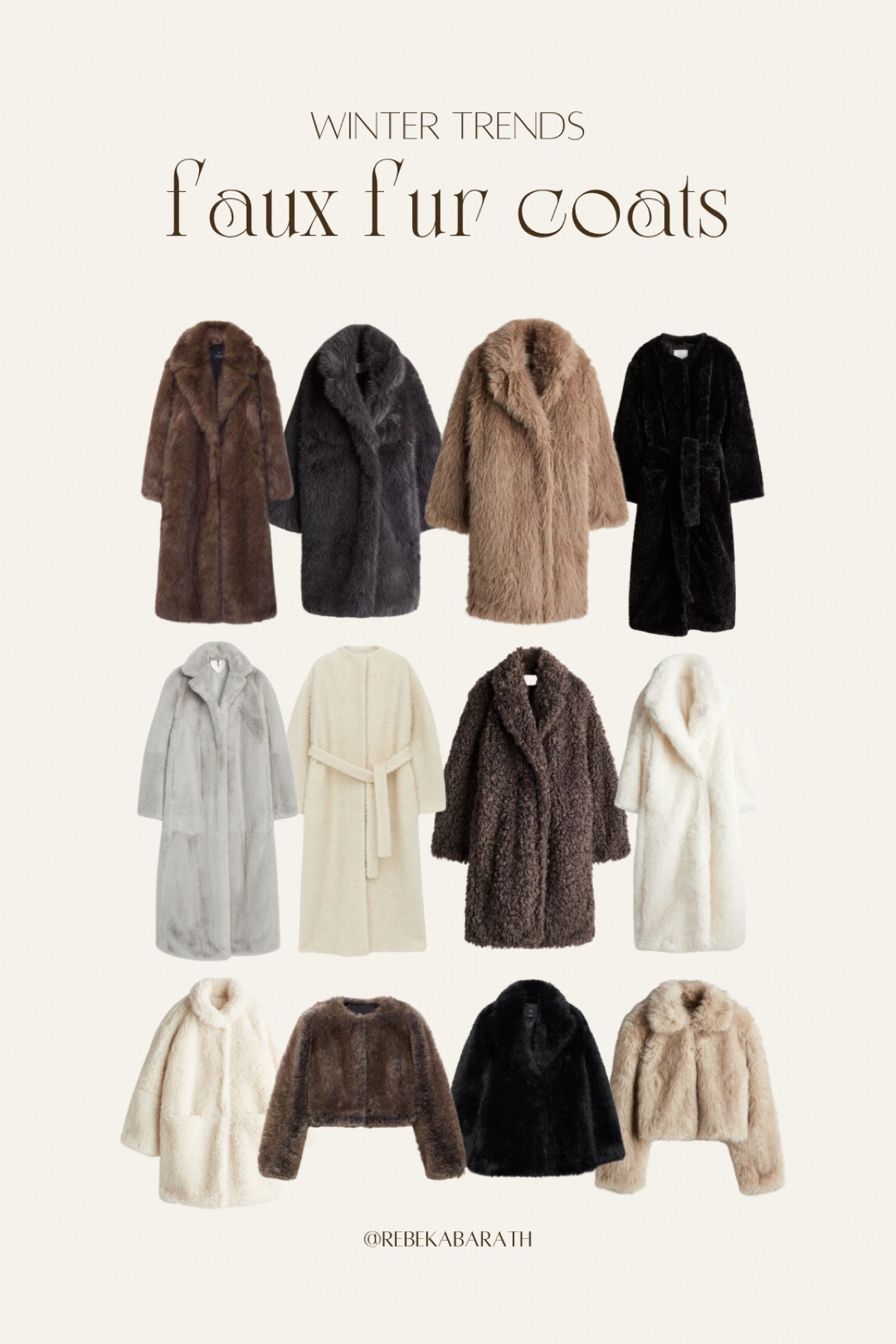 winter trends: faux fur coats ☁️

shop your faves from the faux fur coat edit for your chic winter outfits ❄️

winter trends | winter style | faux fur coats | parisian style | casual cold weather looks

#LTKSeasonal #LTKHoliday #LTKStyleTip