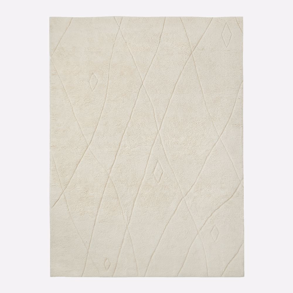 Diamond Drift Shag Rug | West Elm (US)
