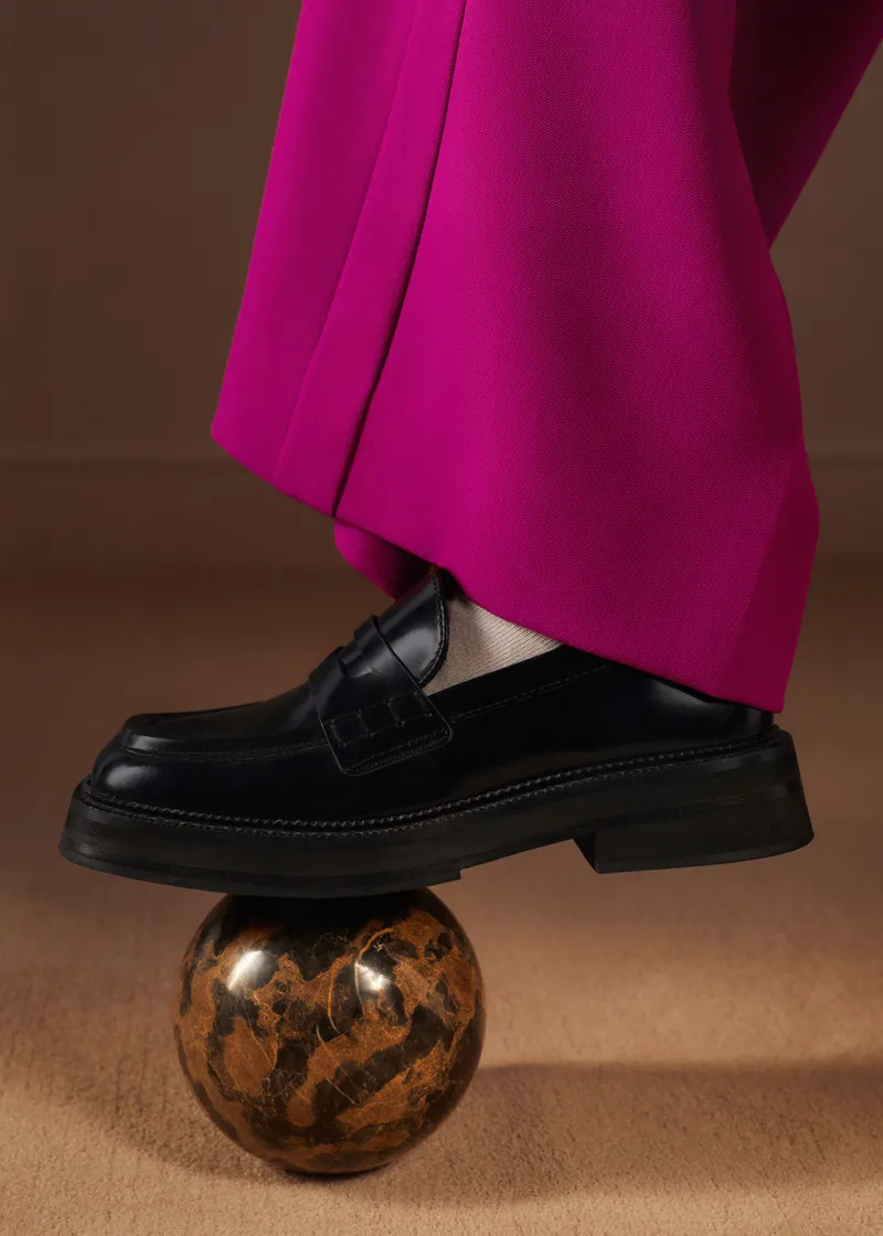 Chunky Square Toe Loafer | ME+EM Global (Excluding US)