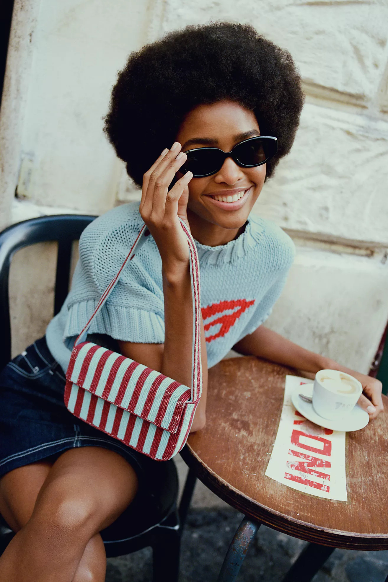 The Fiona Beaded Bag: Geometric Edition | Anthropologie (US)