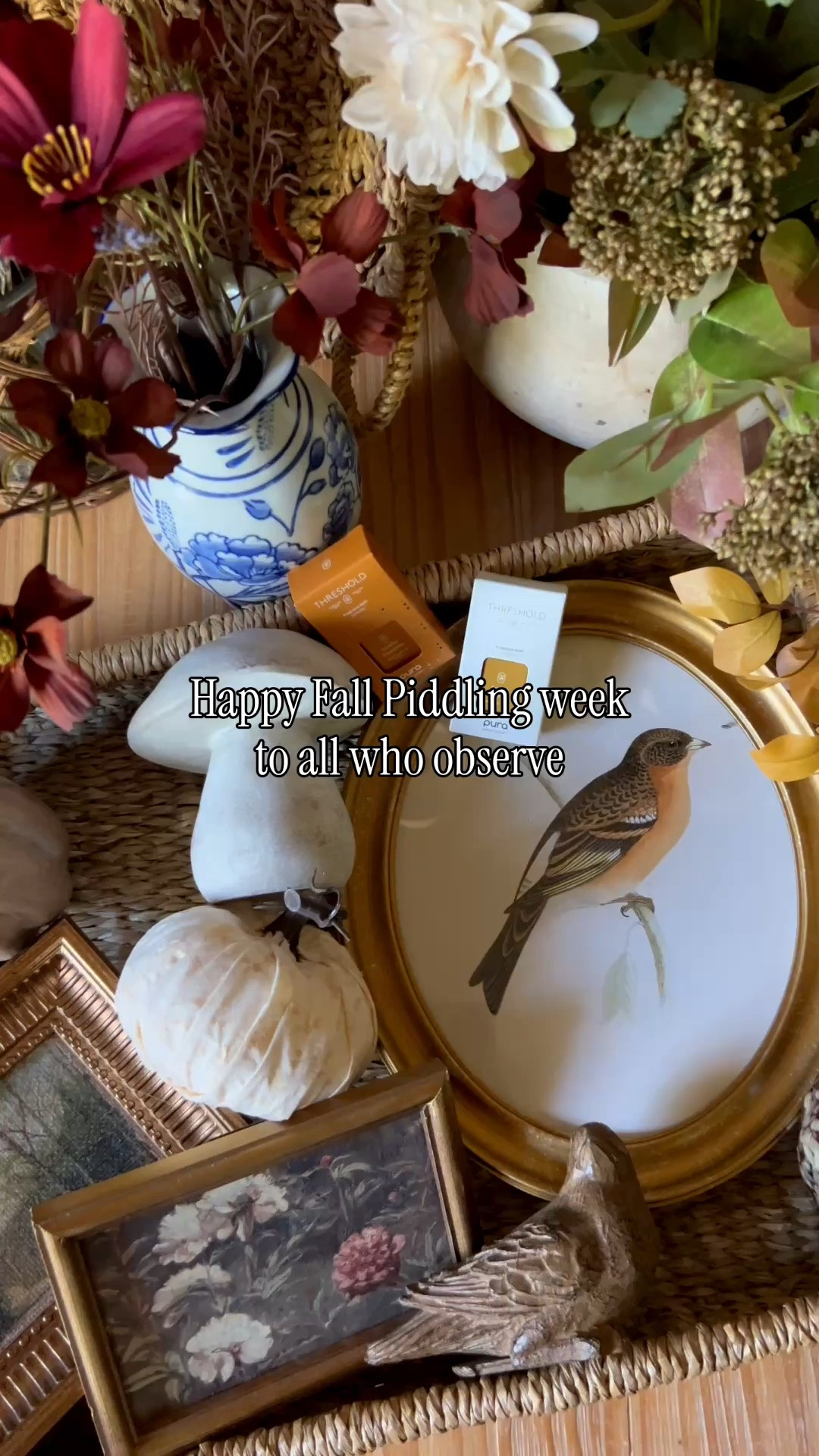 An autumnal blessing from my home to yours #falldecor #fallhome #cozycottage #cottagecore

#LTKHome #LTKSeasonal