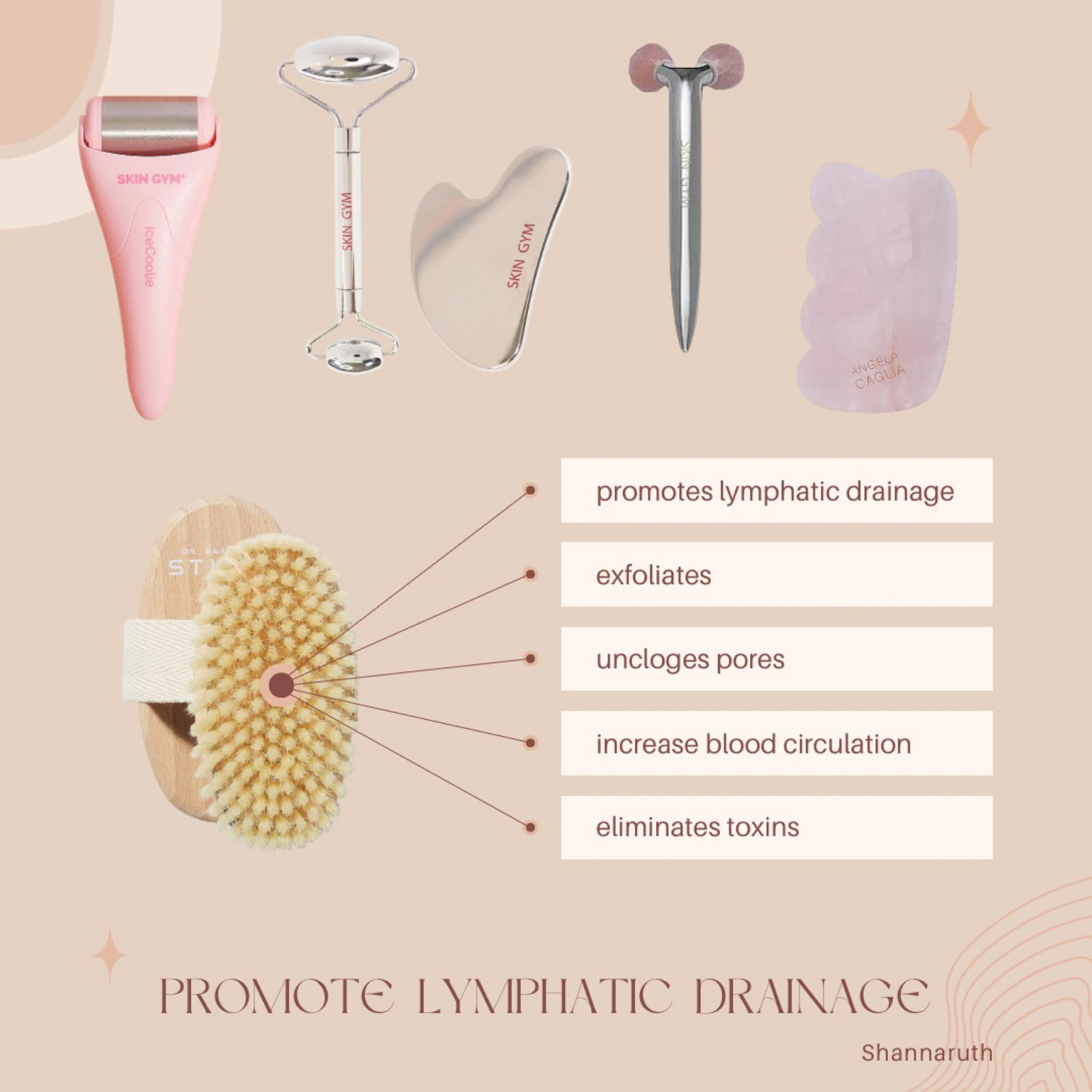 Try gua sha to improve your lymphatic system and to notice a difference of your skin.

#LTKbeauty #LTKhome #LTKFind