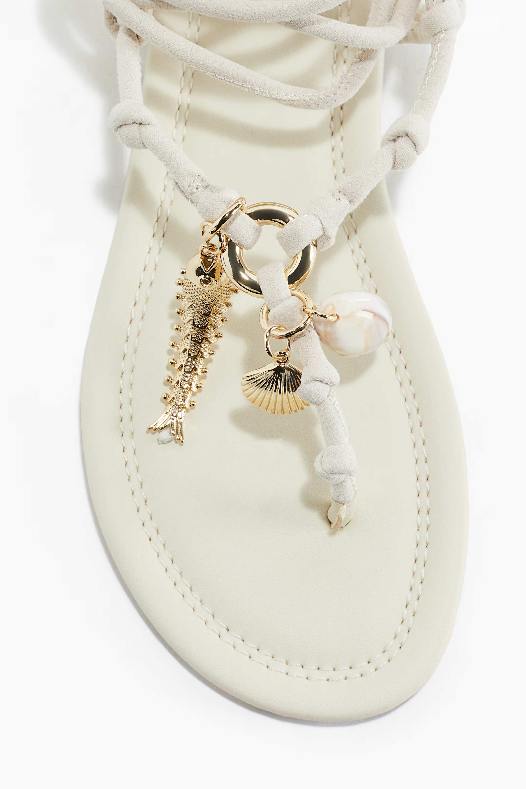 Pendant-Detail Sandals | H&M (US + CA)