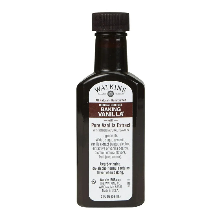 Watkins All Natural Original Gourmet Baking Vanilla Extract, 2 fl oz (Plastic Container) | Walmart (US)