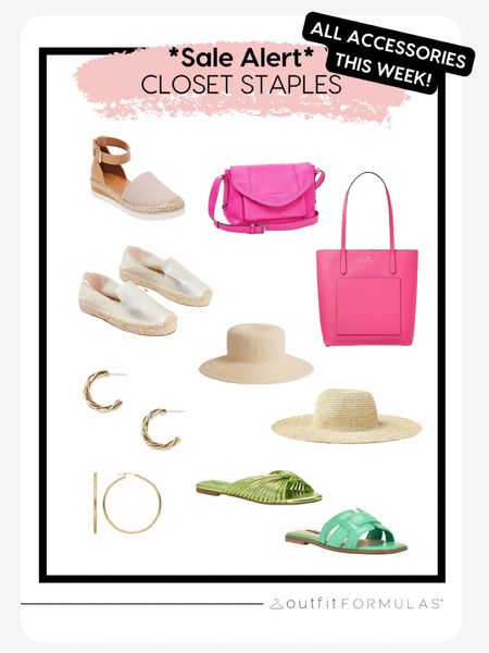 Save on these summer closet staple accessories TODAY! 

#LTKsalealert