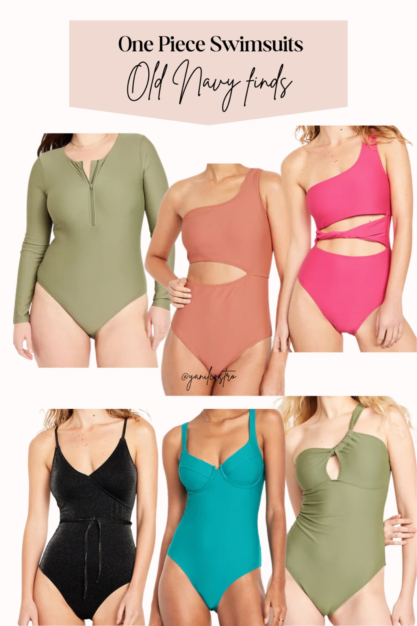 One piece swimsuits from Old Navy. 

So many good finds for your summer trip. 

Women’s swimsuits, women swimwear, summer outfits 

#LTKsalealert #LTKfindsunder100 #LTKswim