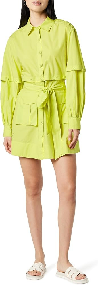 The Drop Women's Convertible Mini Shirt Dress with Belt by @ieshathegr8 | Amazon (US)