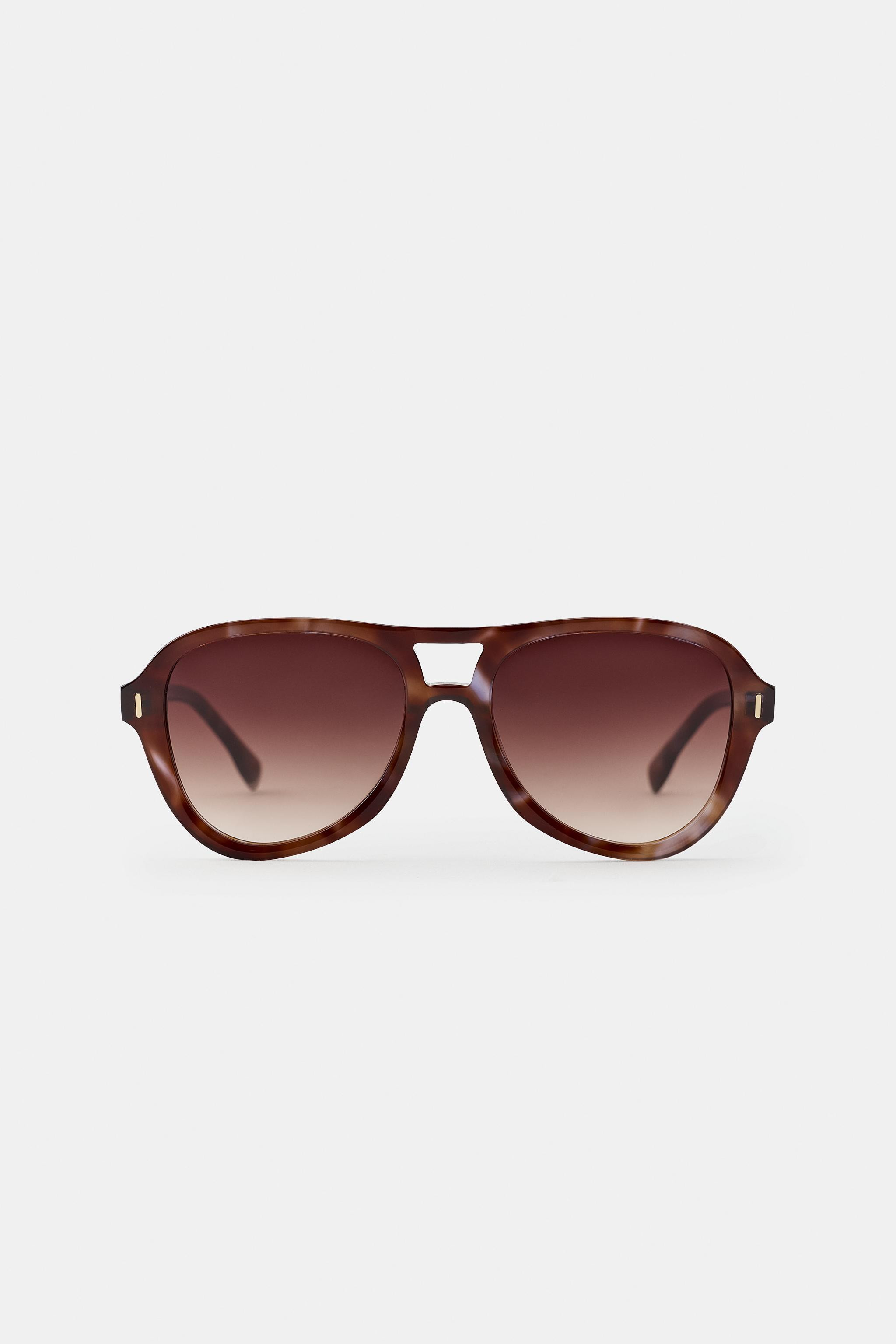 AVIATOR ACETATE SUNGLASSES | Zara Canada