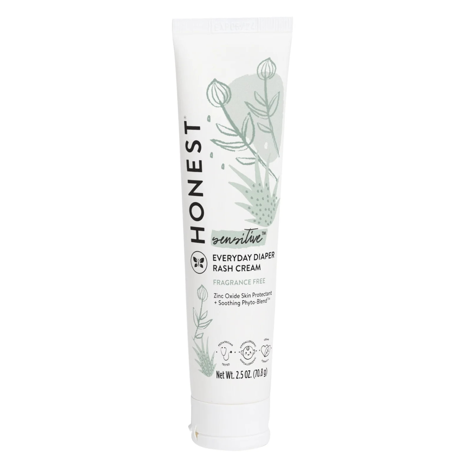 The Honest Company, Diaper Rash Cream, 2.5 fl. oz. | Walmart (US)