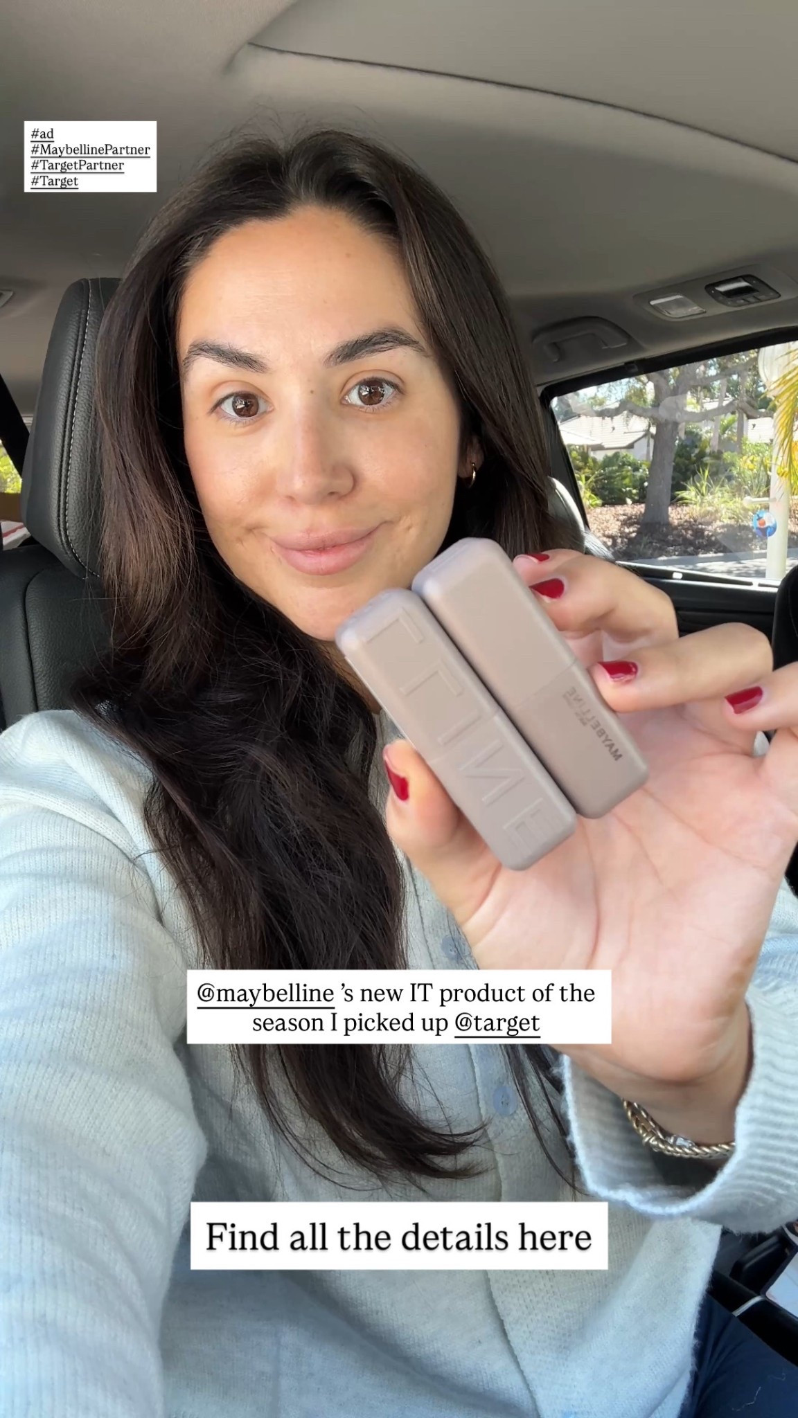 #AD Found my new everyday lipstick! The @maybelline Serum Lipstick has so many amazing benefits + great colors. Comment SHOP and you’ll receive my favorite shades to your inbox! #MaybellinePartner #TargetPartner #TargetDoes @maybelline @Target #liketkit @shop.ltk

#LTKBeauty #LTKHoliday #LTKCyberWeek