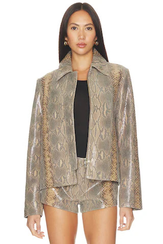 Blouson Leather Jacket
                    
                    Mimchik | Revolve Clothing (Global)