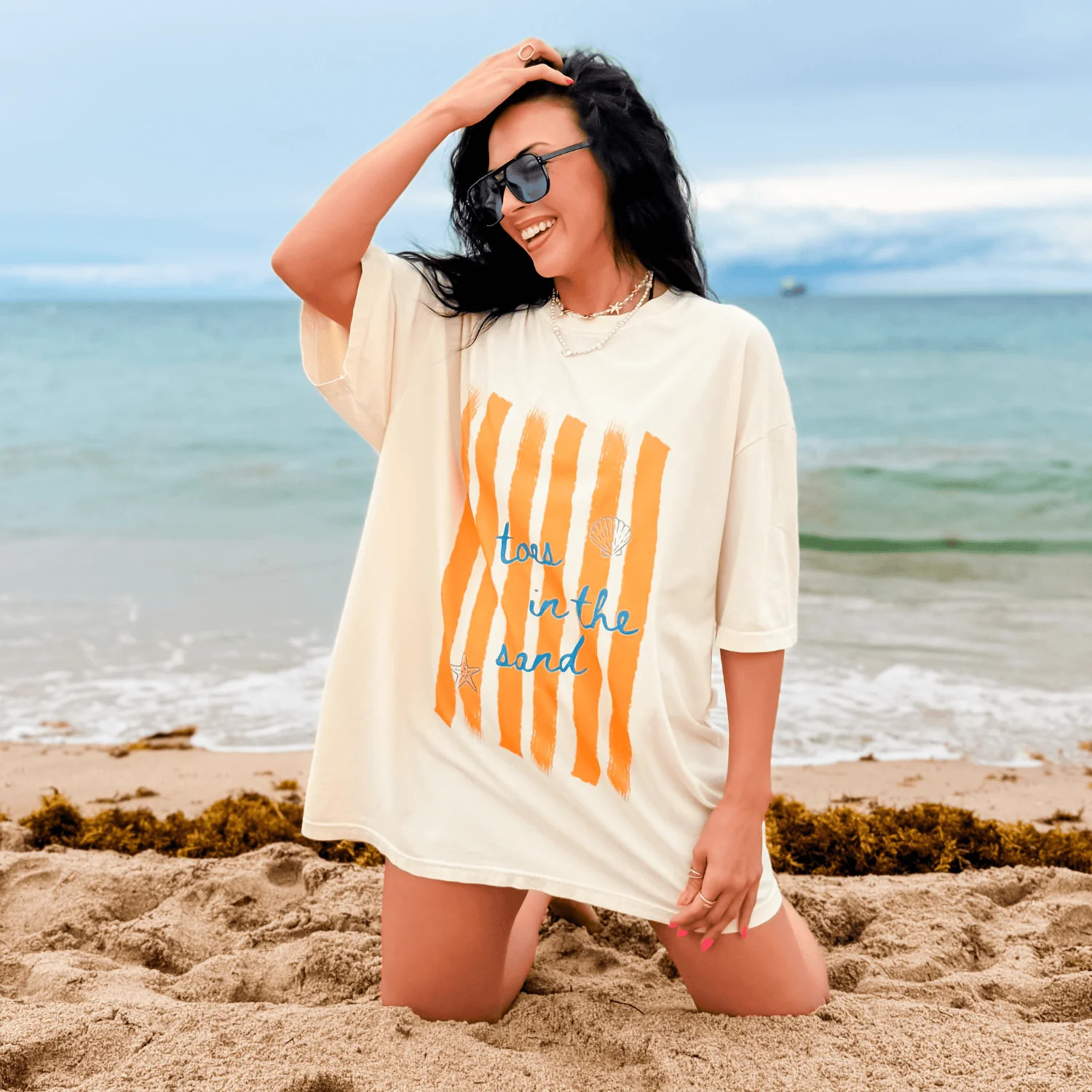 Toes In The Sand Tee | Mountain Moverz