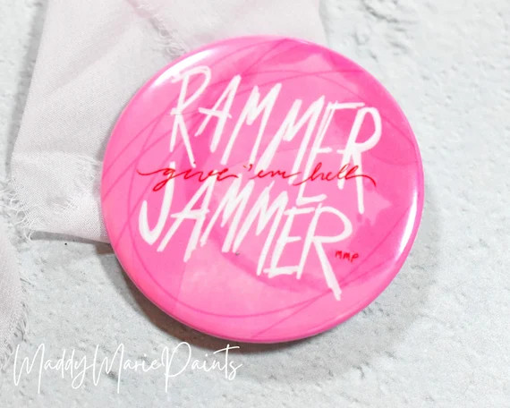 Rammer Jammer Button  MADDYMARIEPAINTS - Etsy | Etsy (US)