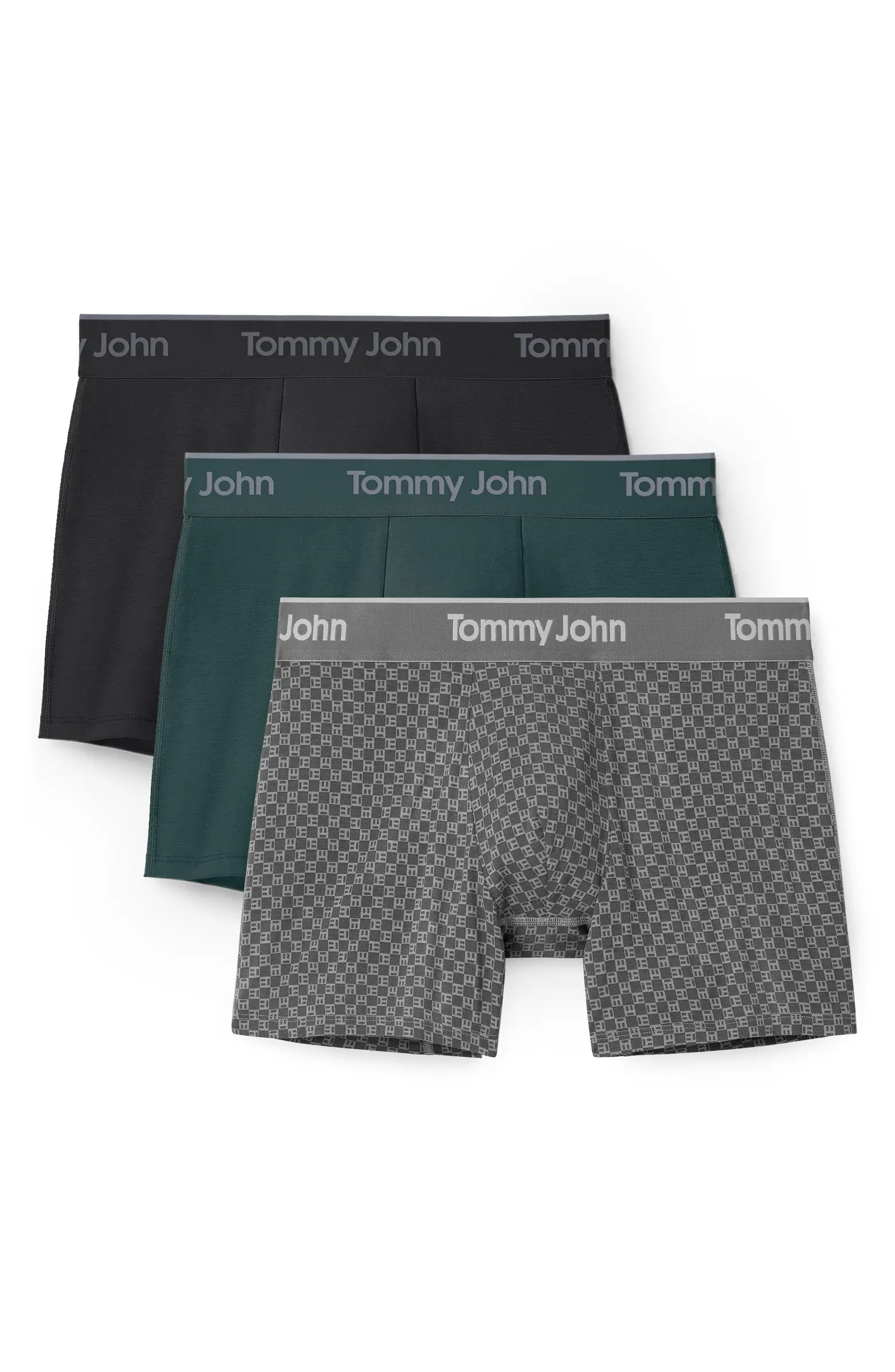 Tommy John Assorted 3-Pack Second Skin Stretch Modal Boxer Briefs | Nordstrom | Nordstrom