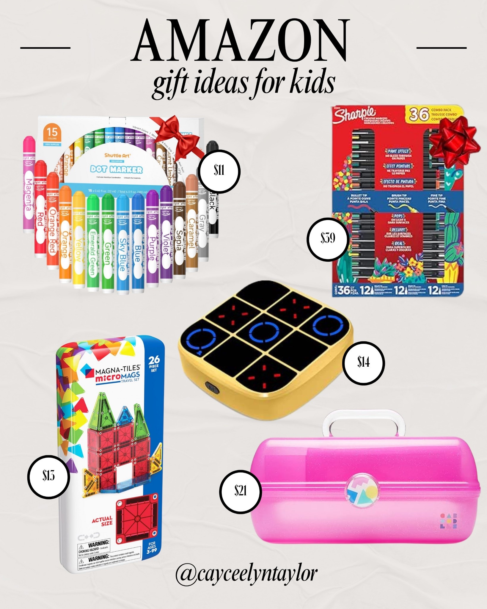 Shopping for my kids is one of my favorite parts of the holidays, and these are the toys and gifts they truly play with nonstop. Everything is from Amazon and ships fast!
@amazon, #ad, #founditonamazon, #WinterFavorites2025

#LTKGiftGuide #LTKHoliday #LTKKids