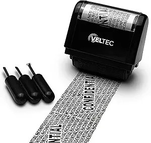 Veltec Identity Theft Protection Roller Stamp - Confidential Roller Stamp - Data Theft Protection... | Amazon (US)