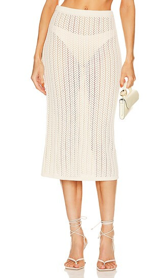 Layla Skirt in Natural | Revolve Clothing (Global)