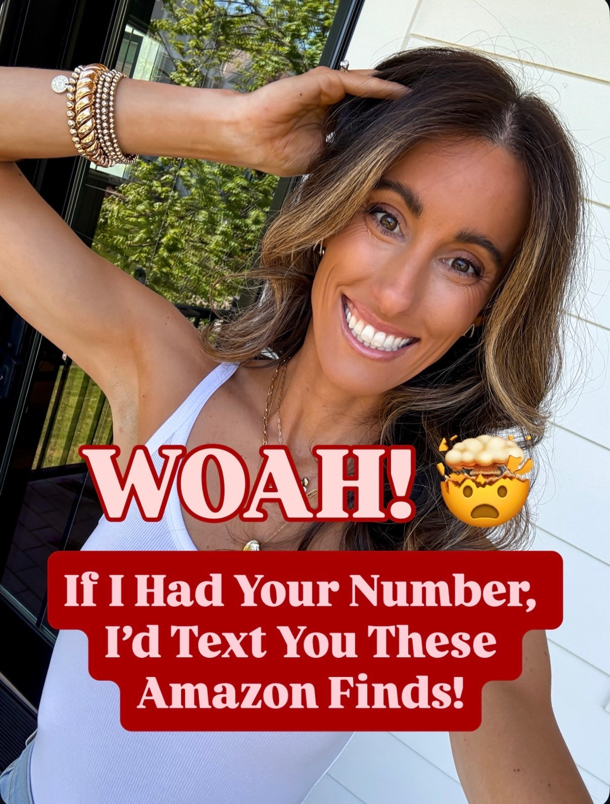 Scroll to shop. I’d text you these Amazon finds! Follow for more.