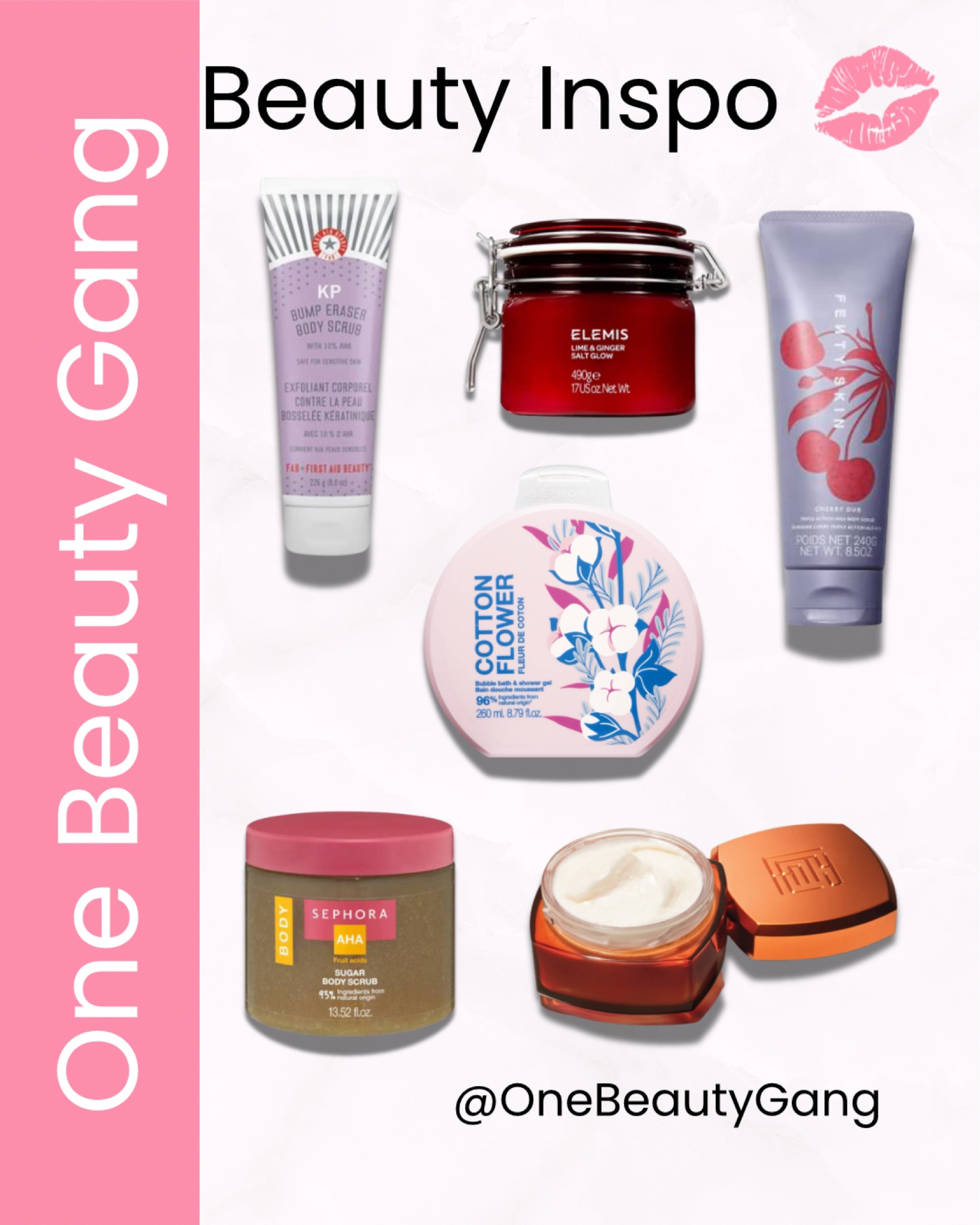✨ Body Care Favourites Alert! ✨

My top picks for smooth, glowing skin this season! 🌸 From invigorating scrubs to creamy moisturisers, these gems will keep your skin feeling fresh and pampered. 💕 Which one are you adding to your beauty routine next? Let me know! 👇

1️⃣ @firstaidbeauty Bump Eraser Body Scrub
2️⃣ @elemis Lime & Ginger Salt Glow
3️⃣ @fentybeauty fentybeauty Cherry Dub Body Lotion
4️⃣ @sephorauk Cotton Flower Body Scrub
5️⃣ @sephora Sugar Body Scrub with AHA
6️⃣ @fentyskin Fenty Parfum Body Crème

Let me know your favourites and share your beauty inspo! 💋












#BeautyRoutine #SkincareLovers #BodyCare #ExfoliateAndGlow #BeautyProducts #OneBeautyGang #SelfCareEssentials #GlowUp #StrawberrySkin #BodyScrub #BodyLotion #SugarScrub #Exfoliate #KP #CottonFlower #SephoraCollection #FentyParfum 

#LTKbeauty #LTKeurope #LTKuk