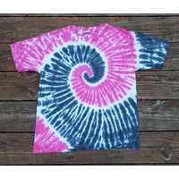 Kids Tie Dye Shirt. Gray & Pink, Xs S M L Xl, Hippie Kids, Boys Dye, Girls Tee | Etsy (US)