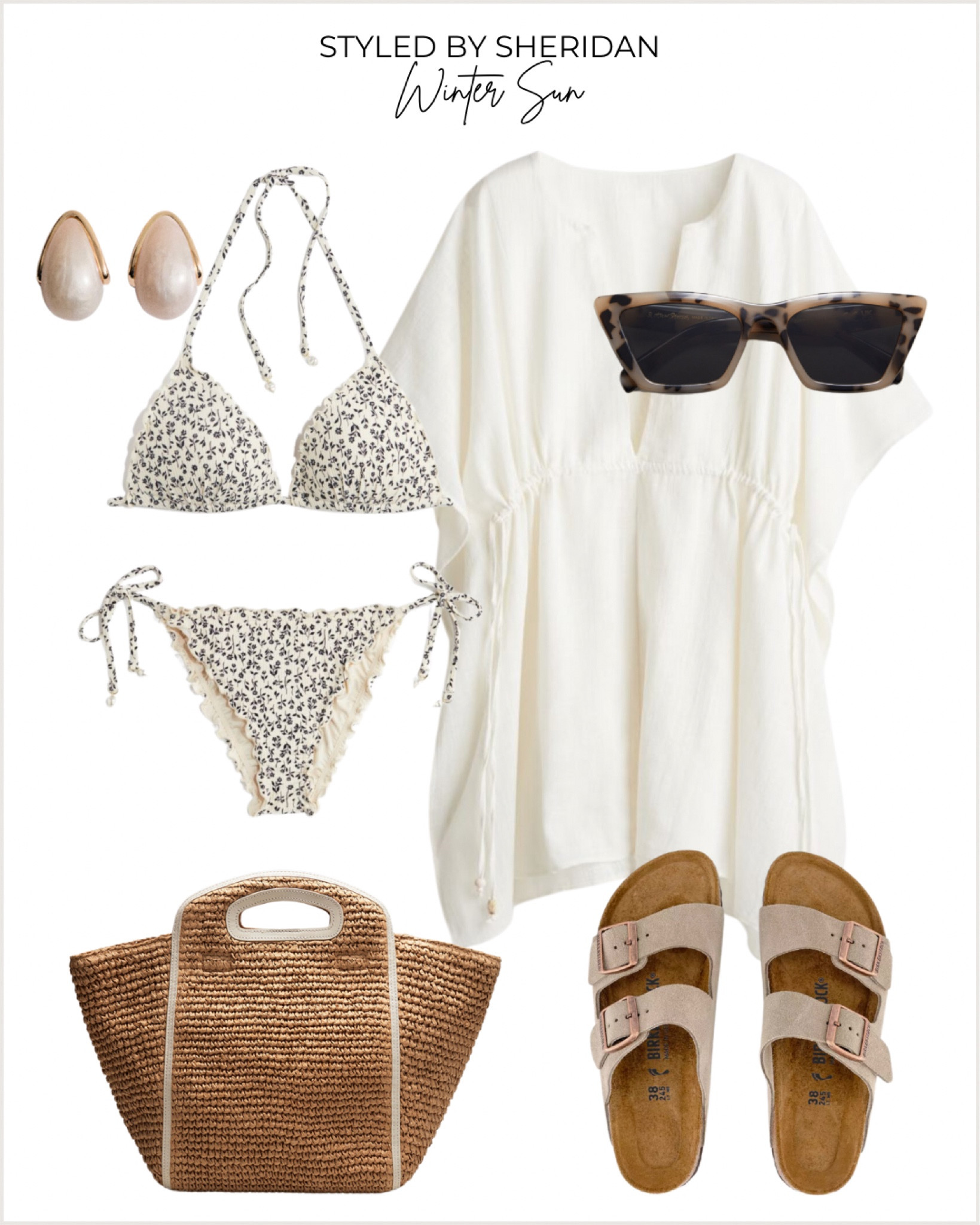 Pool/beach outfit for some winter sun 🏝️

#LTKstyletip #LTKswimwear #LTKbag